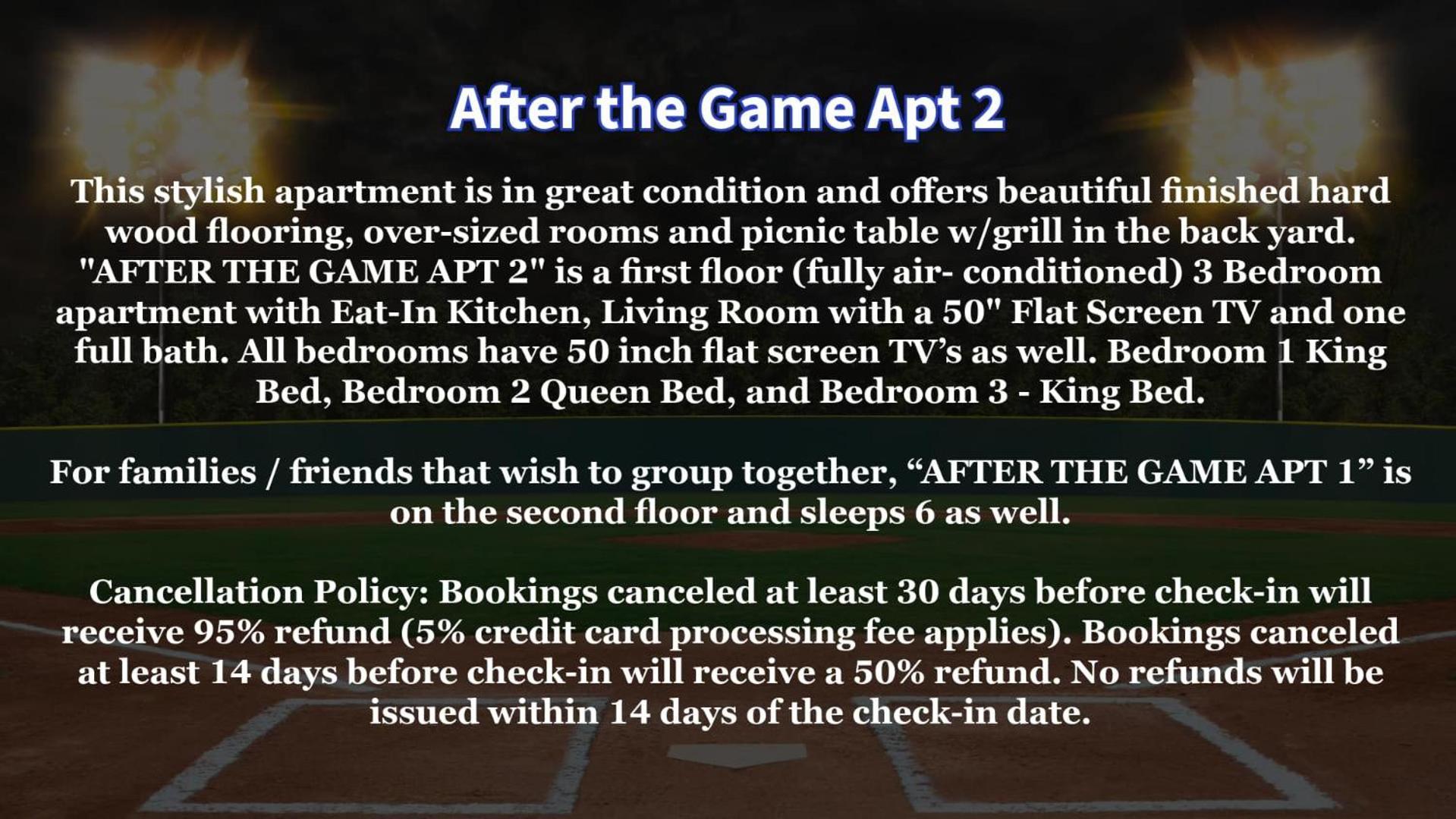 After The Game Apt 2 All Star Baseball Rentals Oneonta Εξωτερικό φωτογραφία